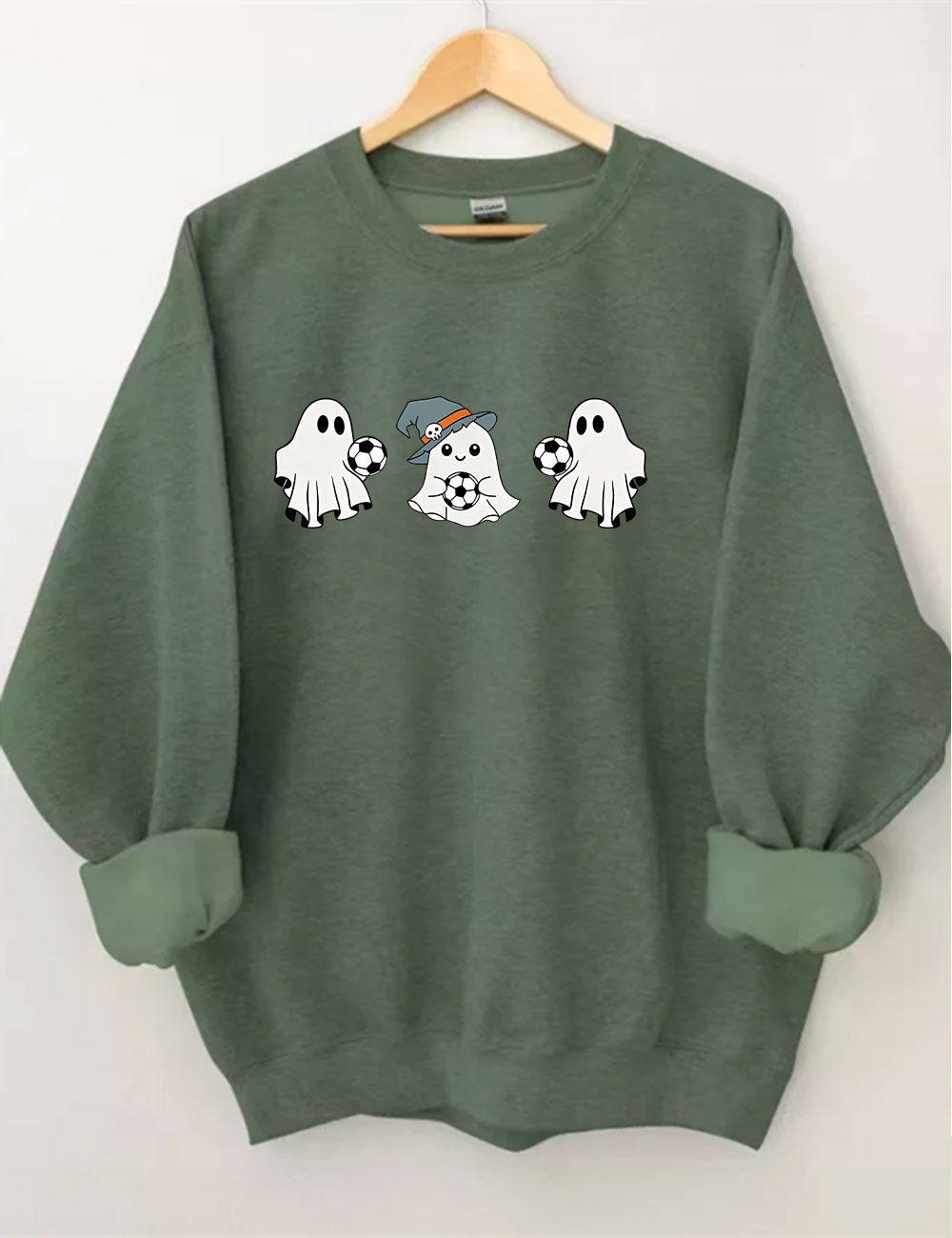 Soccer Ghost Funny Sweatshirt