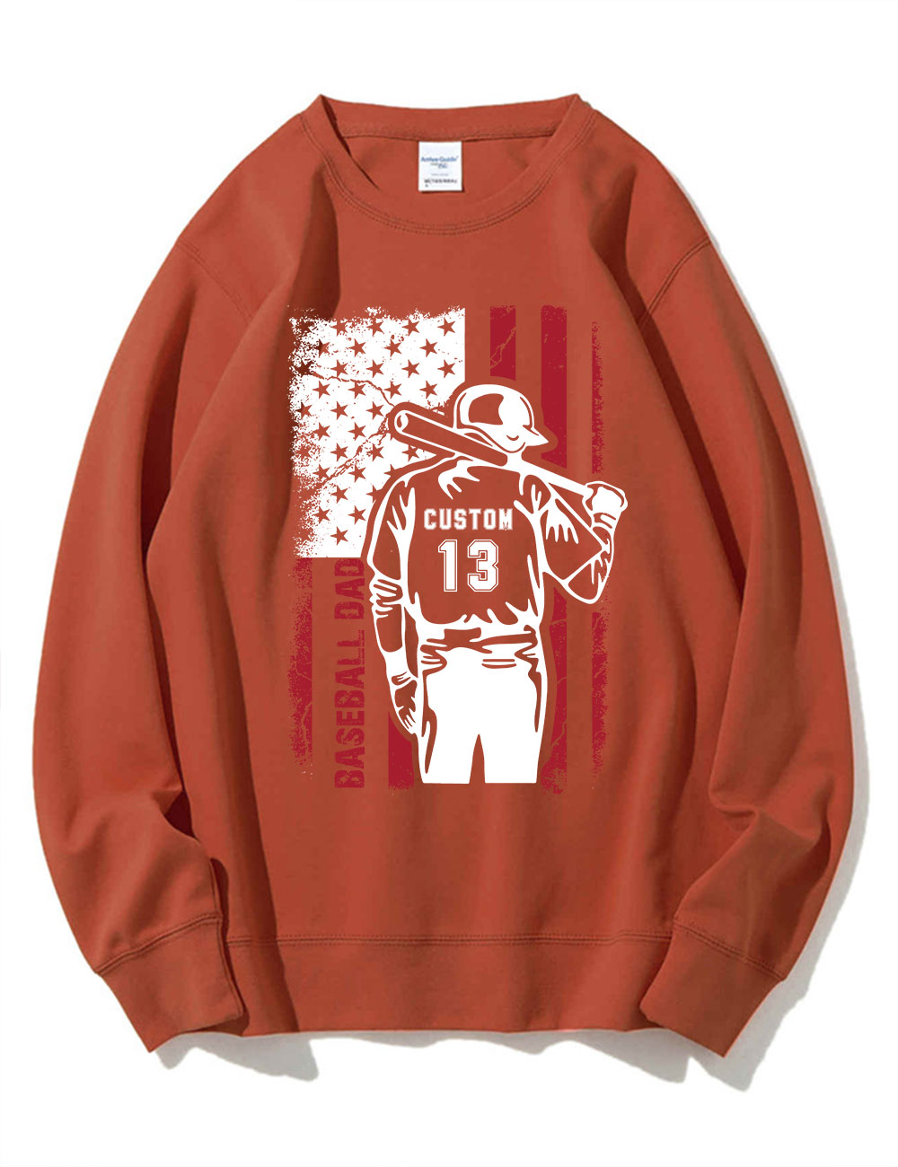 Custom Baseball Dad Sweatshirt
