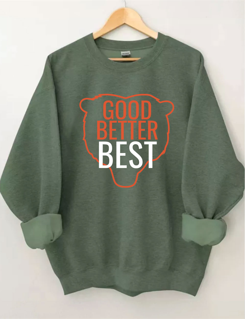 Chicago Football Good Better Best Funny Sweatshirt