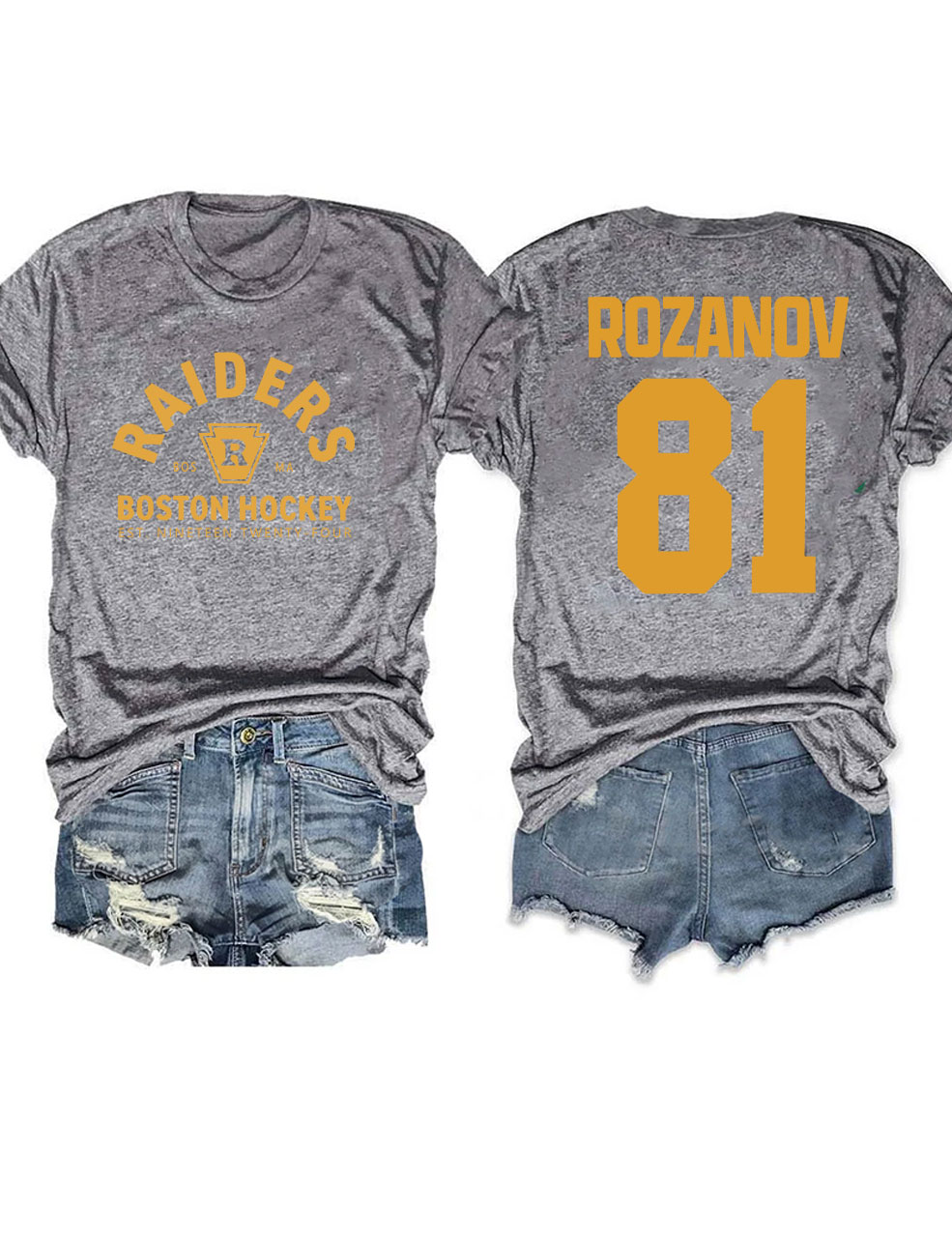 Ilya Rozanov #81-Boston Raiders Funny T-Shirt