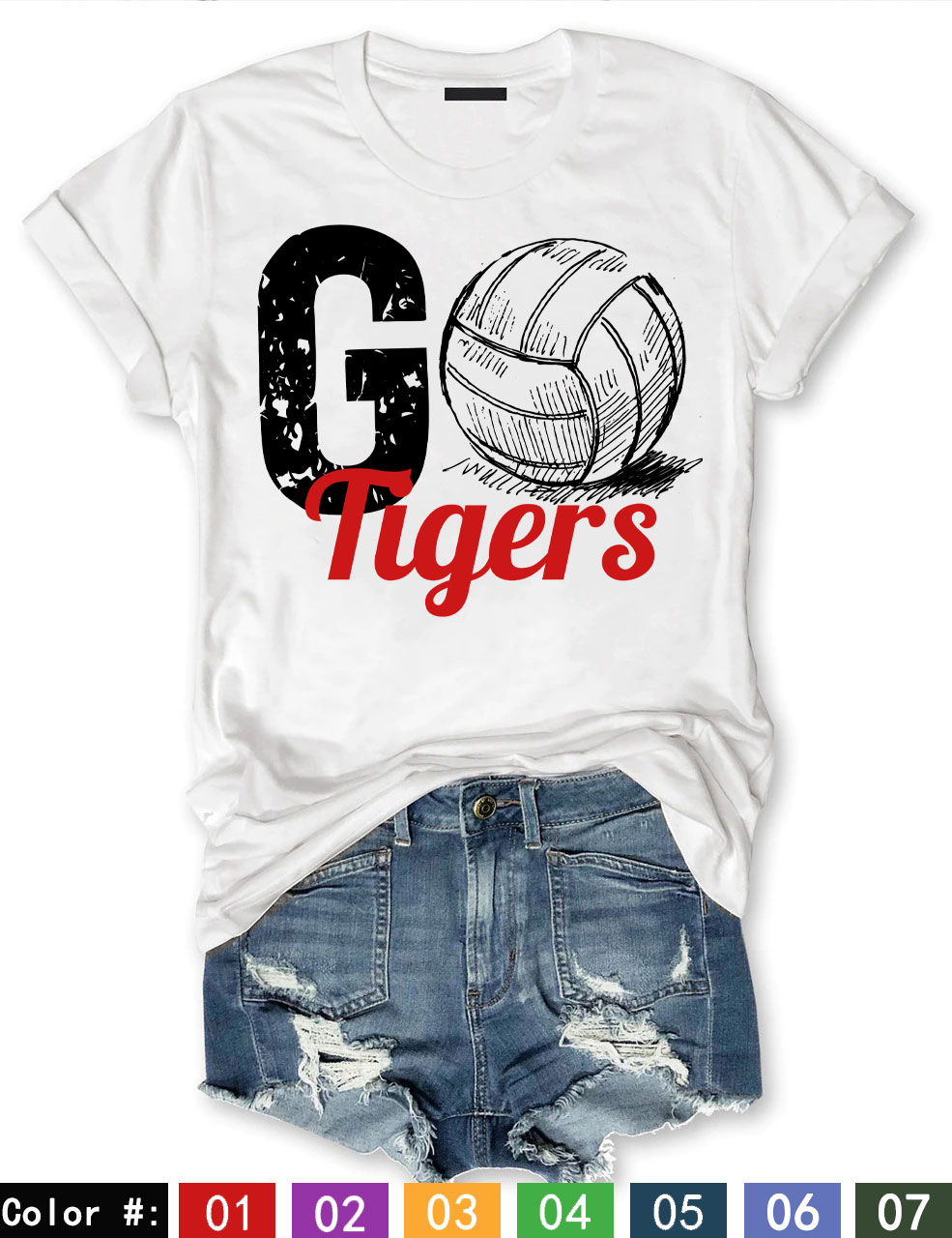 GO Volleyball Custom T-shirt