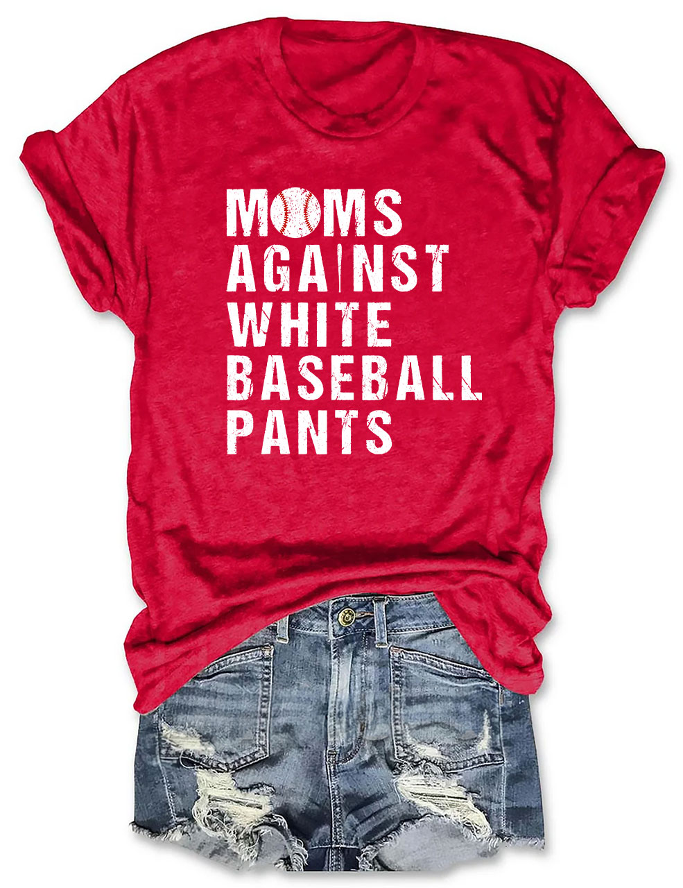 Funny Baseball Mom T-shirt