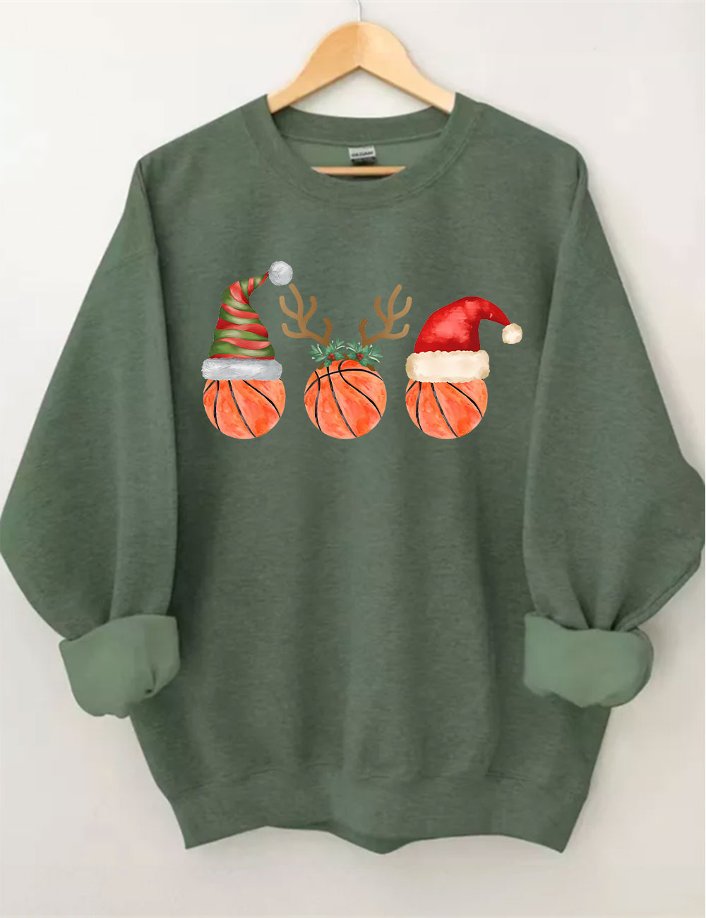 Christmas Basketball Sweatshirt