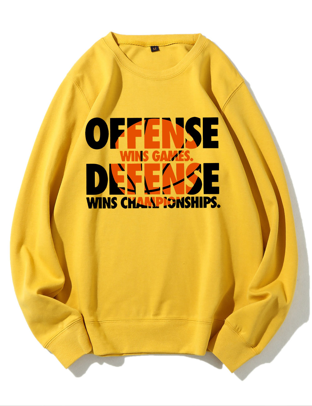 Offense Wins Games Basketball Sweatshirt