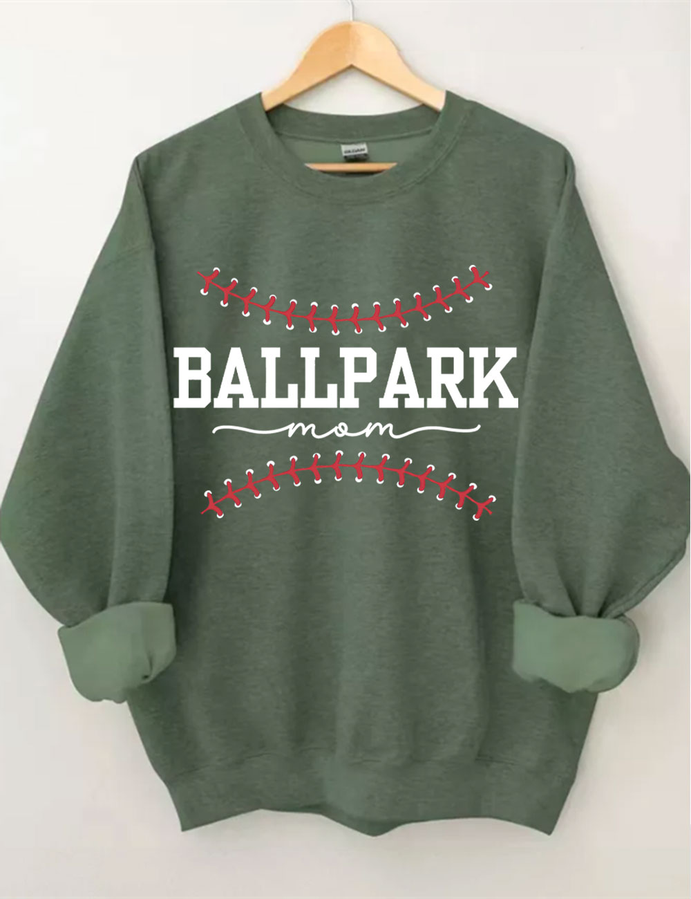 Custom Ballpark Mom Sweatshirt