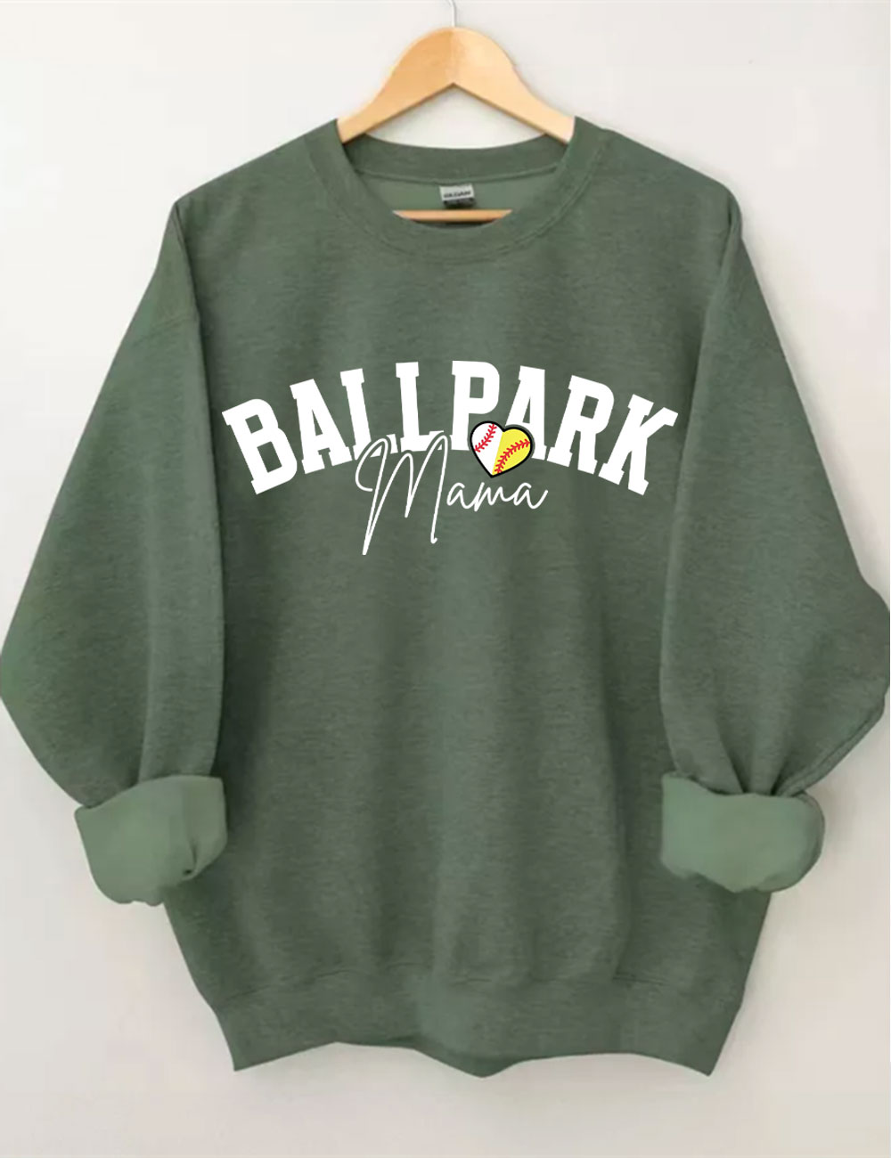 Custom Ballpark Mom Sweatshirt