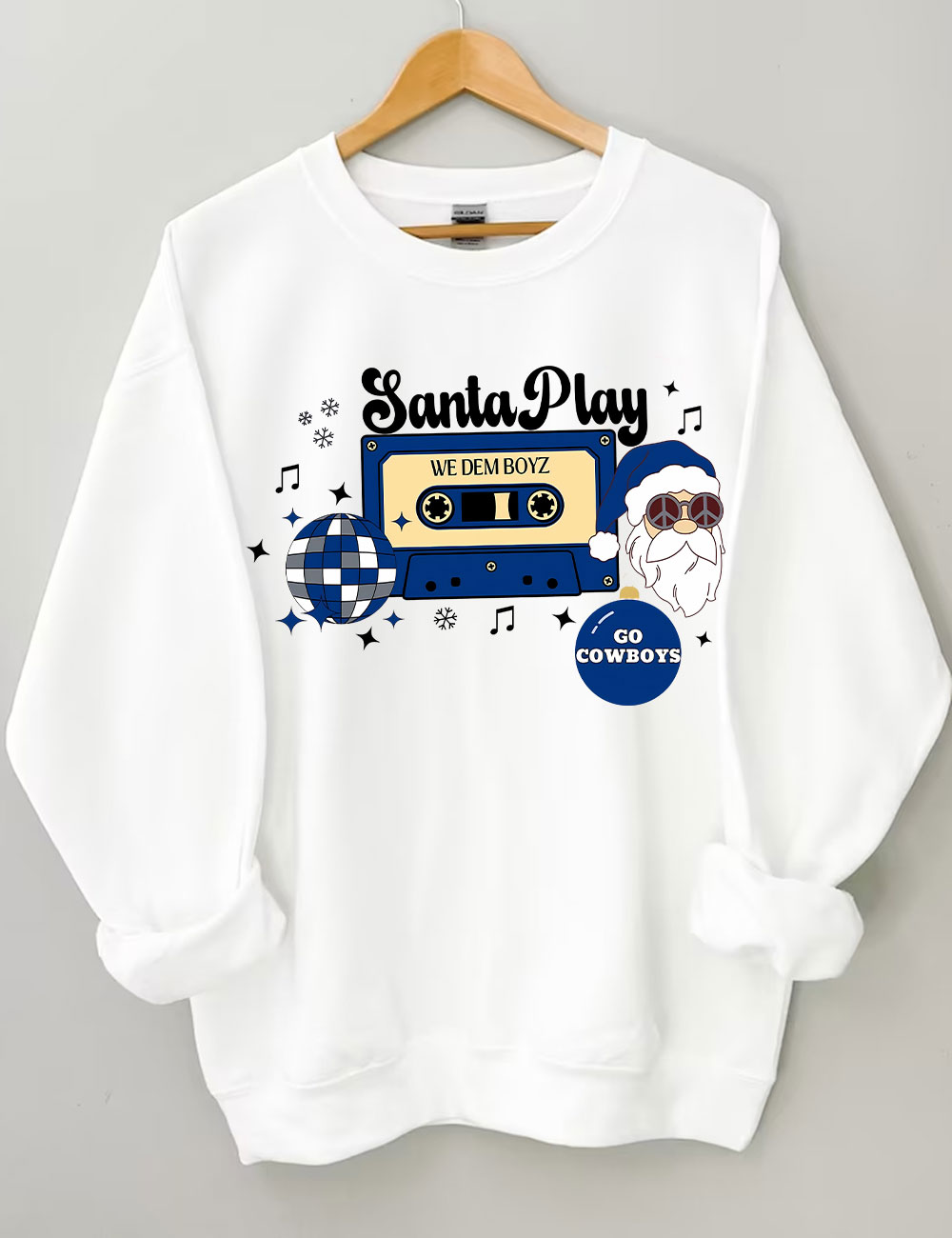 Dallas Cowboys Christmas Football Sweatshirt