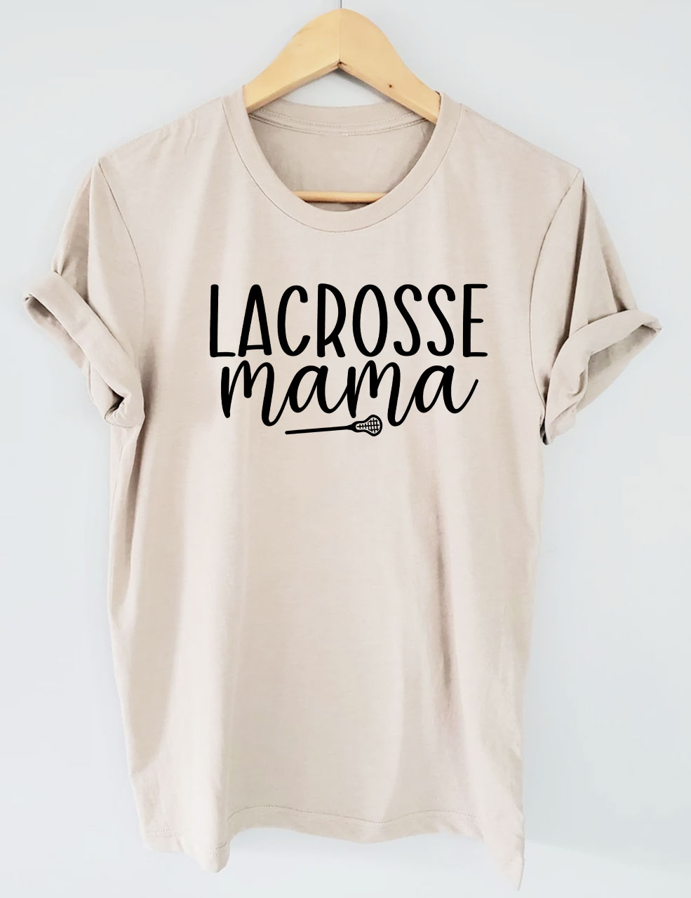 Lacrosse Mama Funny T-shirt