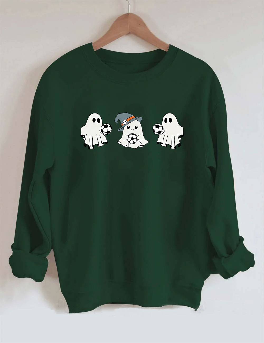 Soccer Ghost Funny Sweatshirt