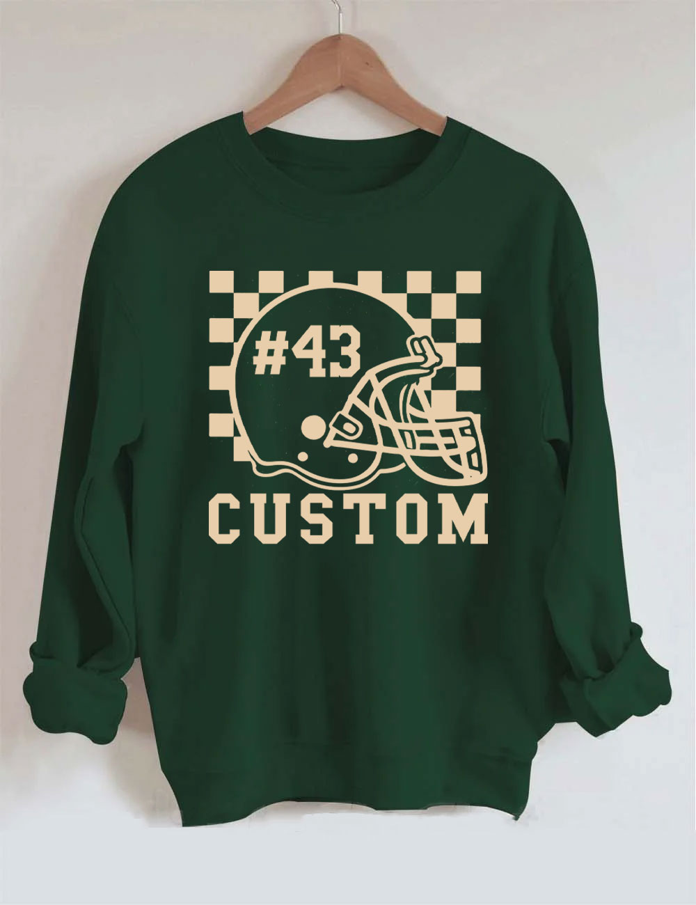 Custom Football Sweatshirt