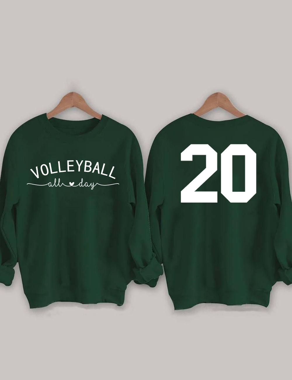 Volleyball All Day Custom Sweatshirt