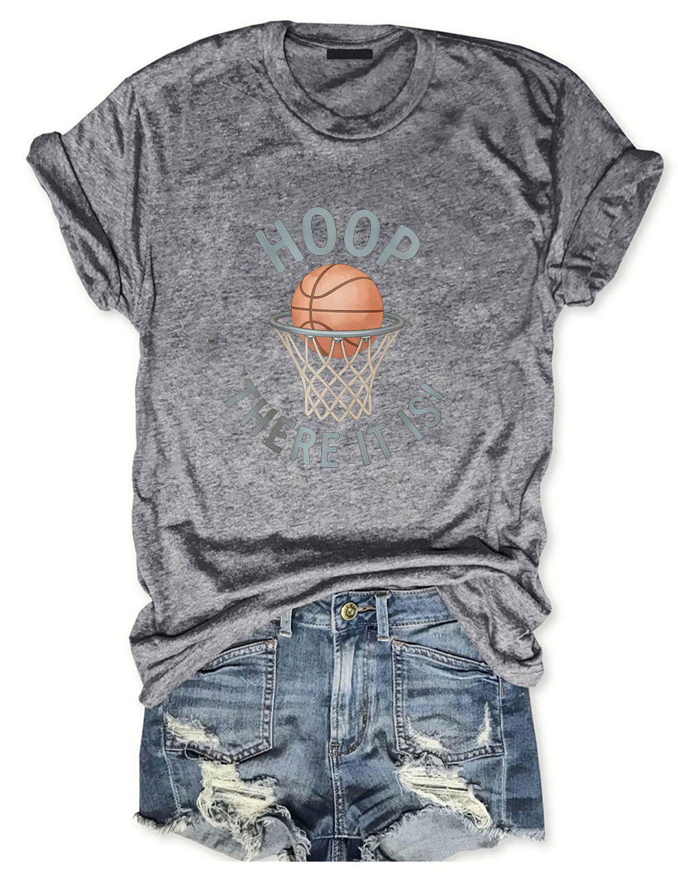 Hoop There It Is Basketball T-Shirt