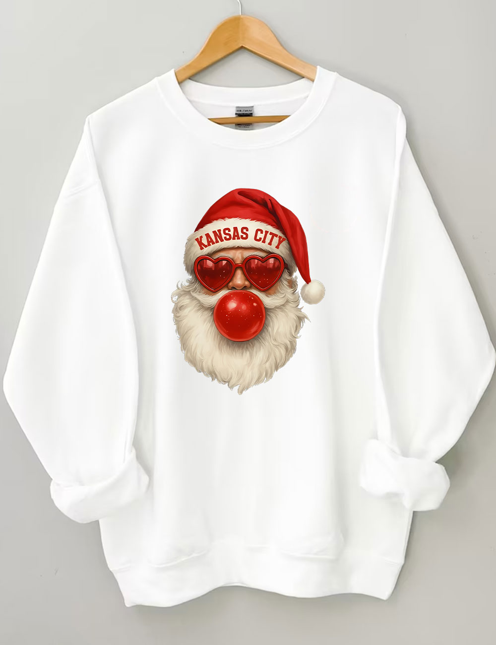 Kansas City Football Christmas Sweatshirt