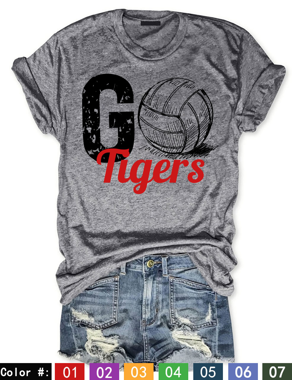 GO Volleyball Custom T-shirt