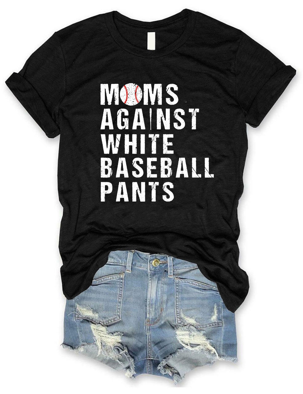 Funny Baseball Mom T-shirt