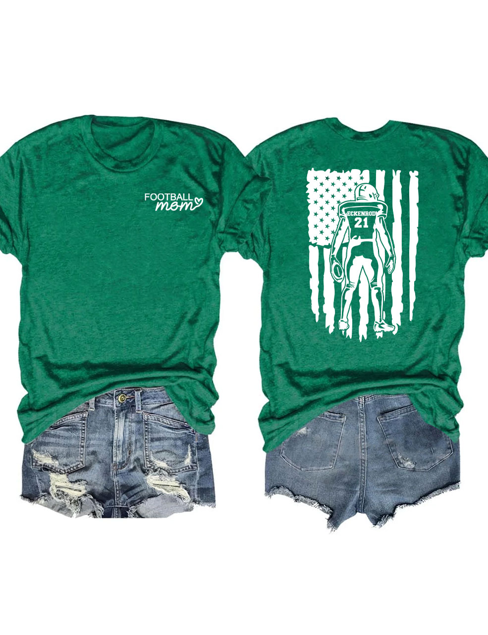 Custom Football T-shirt