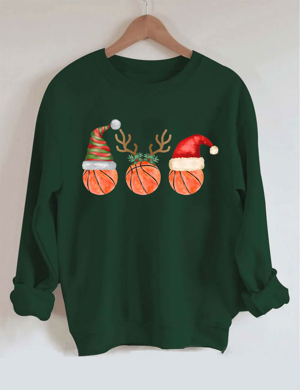 Christmas Basketball Sweatshirt