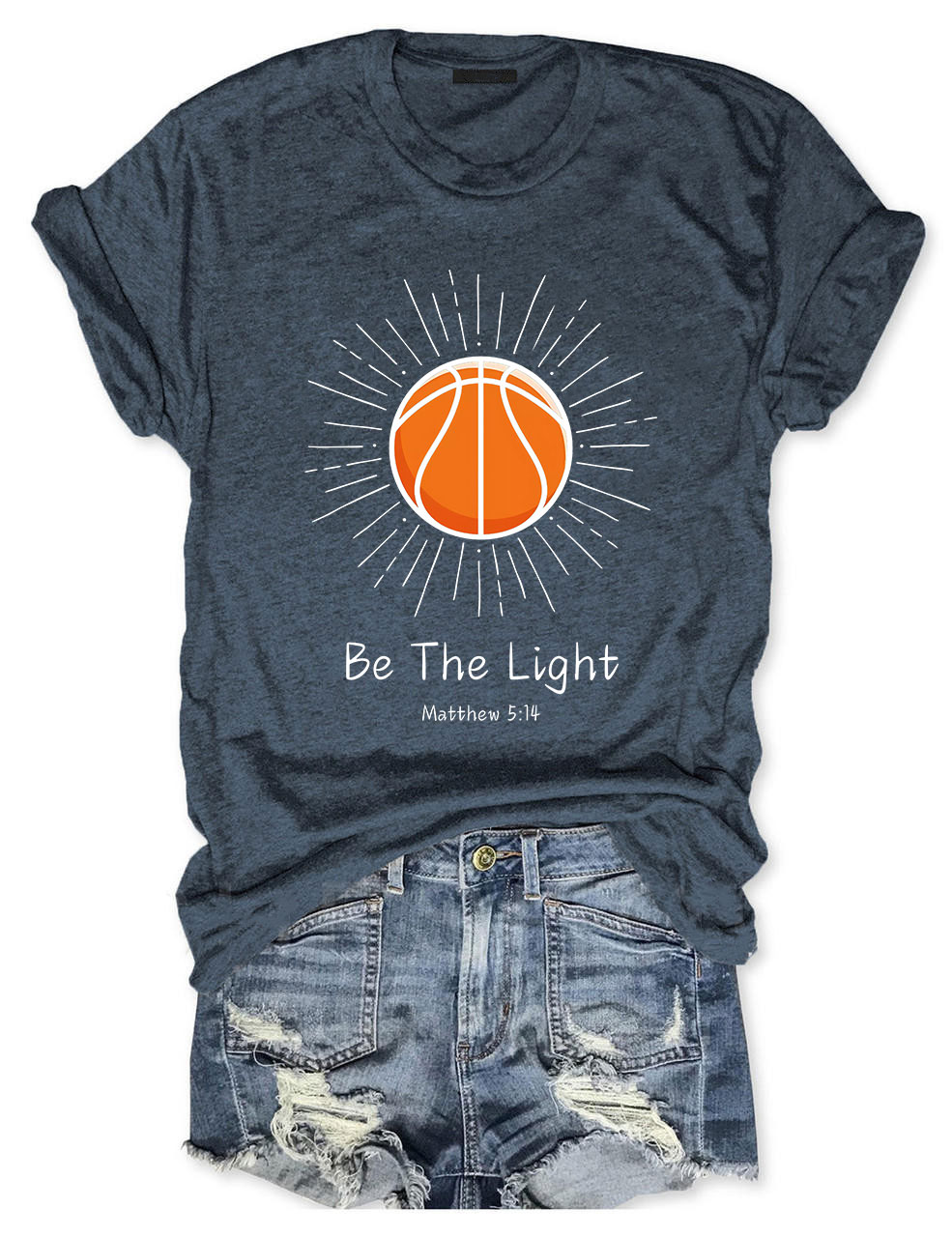Be The Light Basketball T-shirt