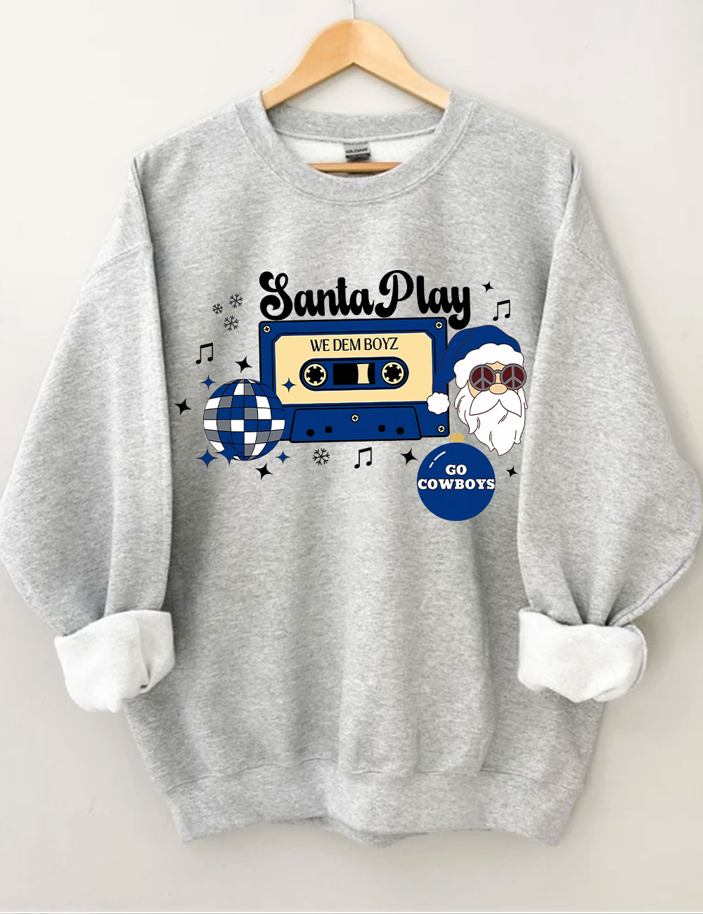 Dallas Cowboys Christmas Football Sweatshirt