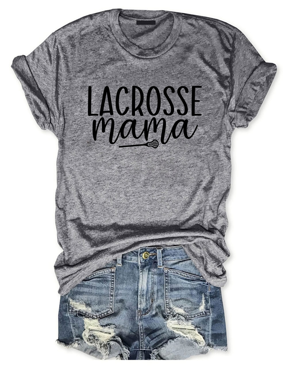 Lacrosse Mama Funny T-shirt