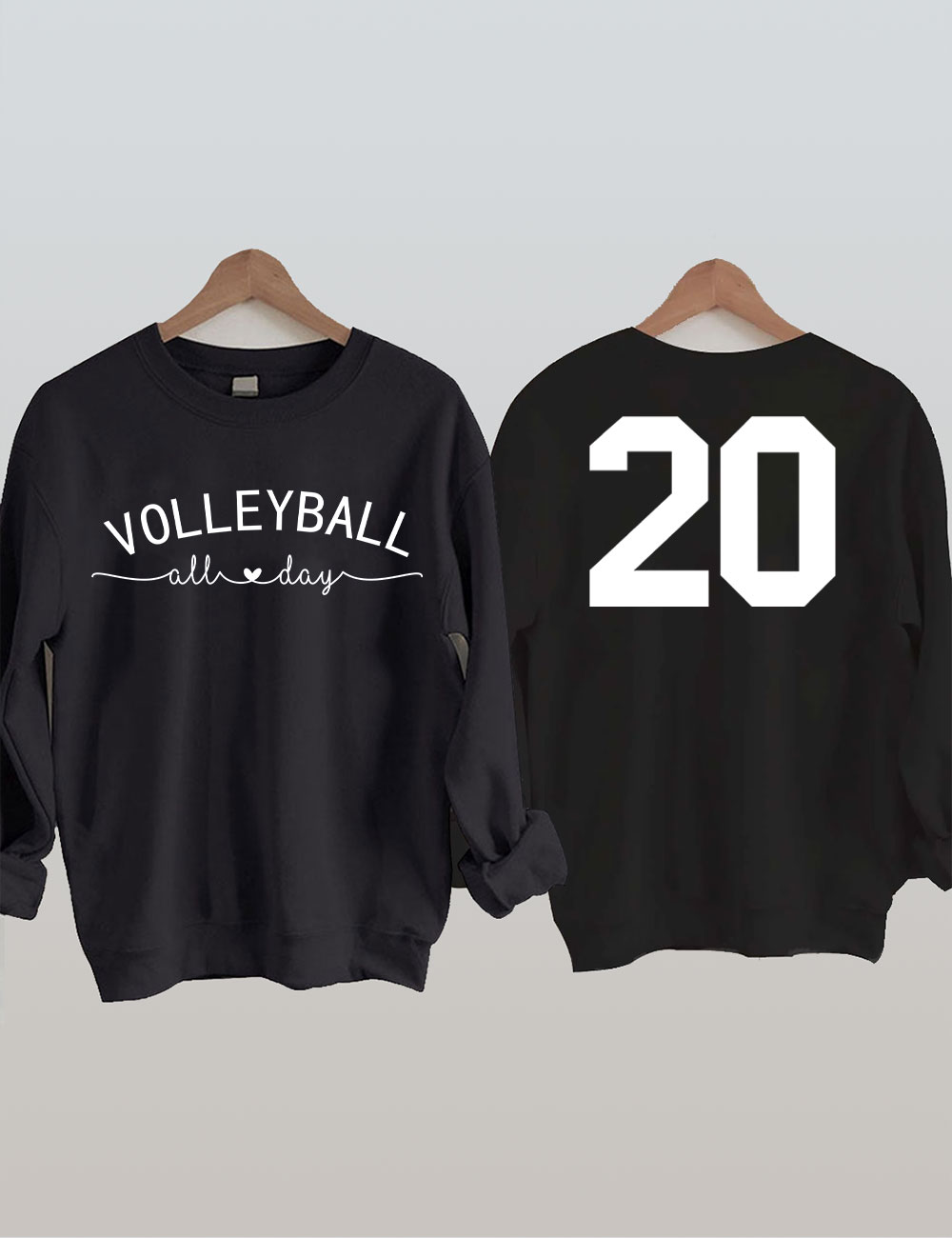 Volleyball All Day Custom Sweatshirt