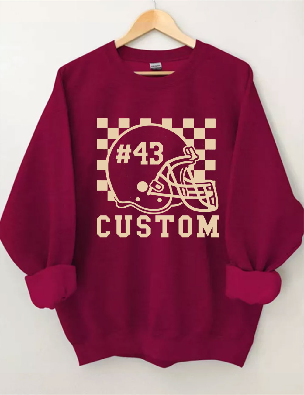 Custom Football Sweatshirt