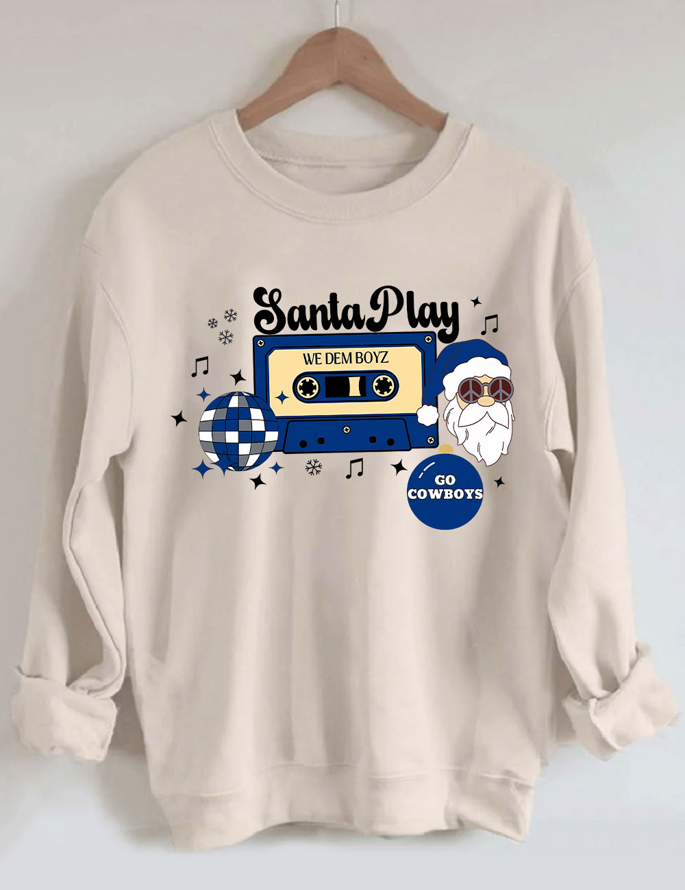 Dallas Cowboys Christmas Football Sweatshirt