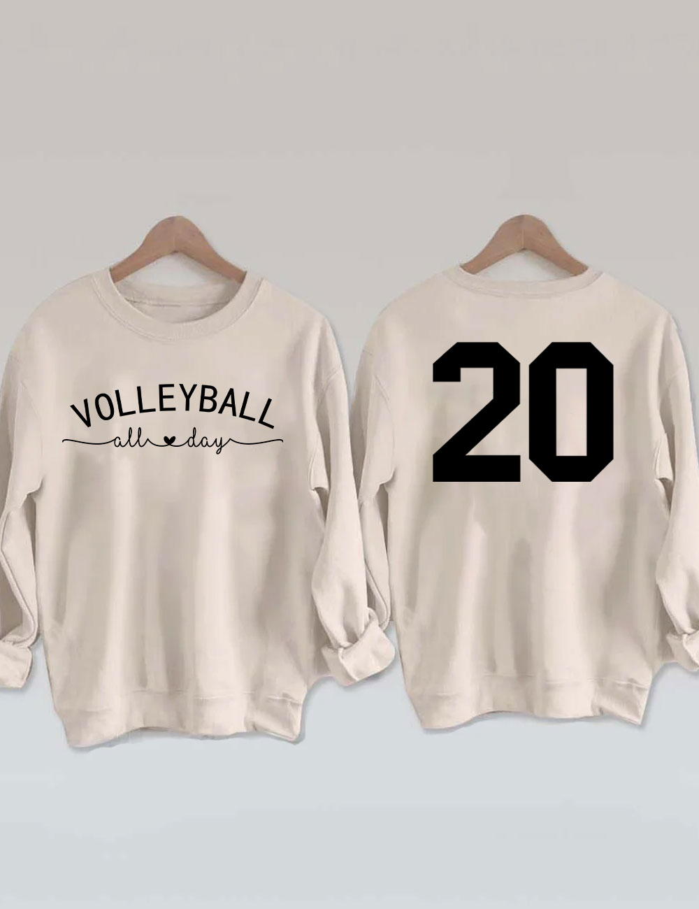 Volleyball All Day Custom Sweatshirt
