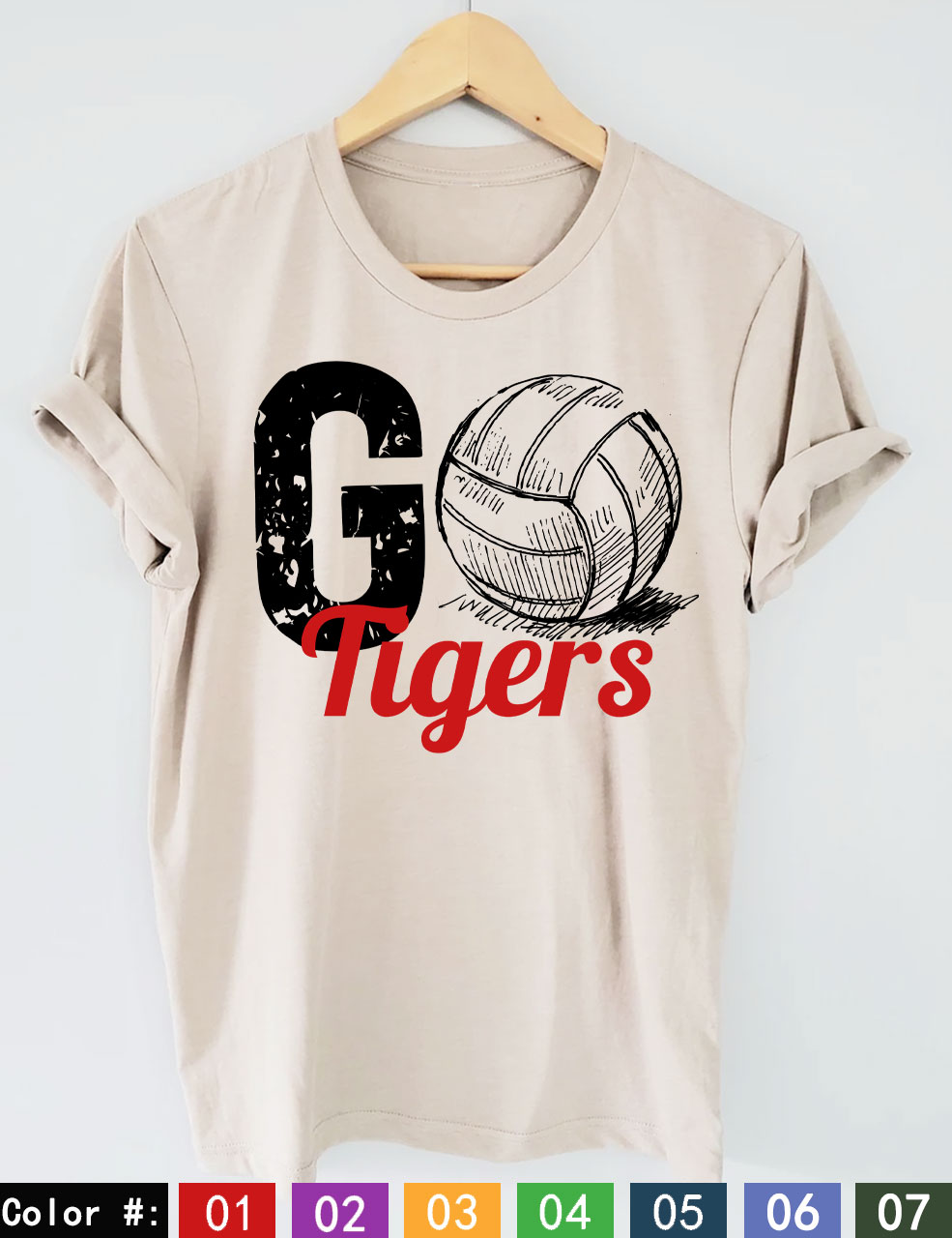 GO Volleyball Custom T-shirt