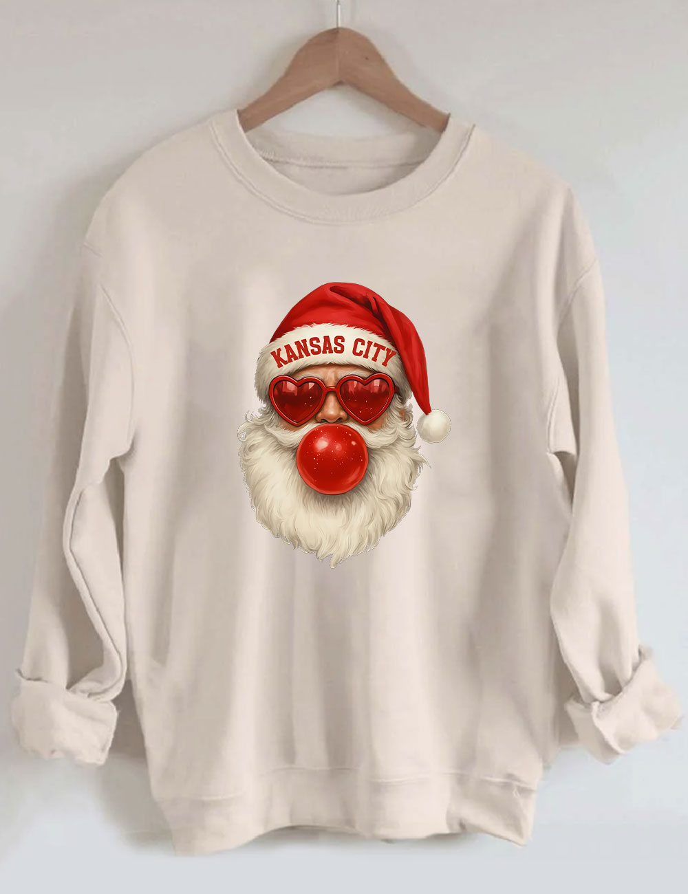 Kansas City Football Christmas Sweatshirt