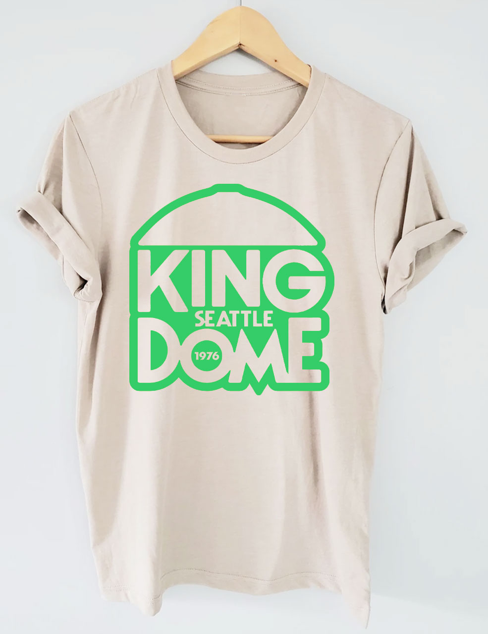 The Kingdome 1976 Baseball T-shirt