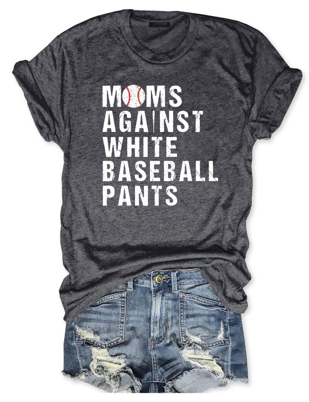 Funny Baseball Mom T-shirt