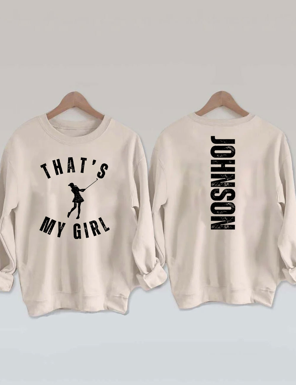 Custom That's My Girl Golf Sweatshirt