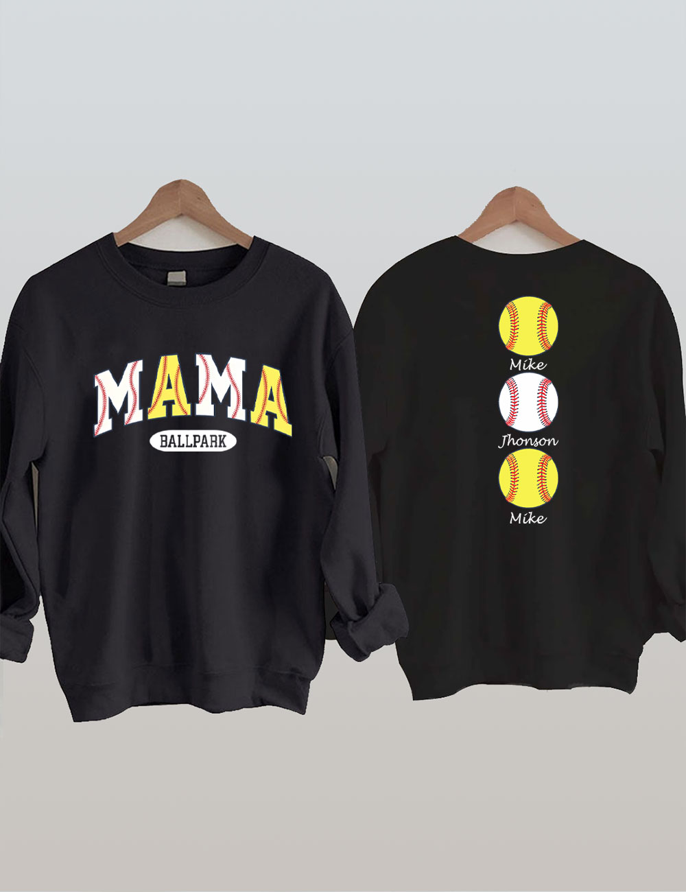 Custom Softball and Baseball Sweatshirt