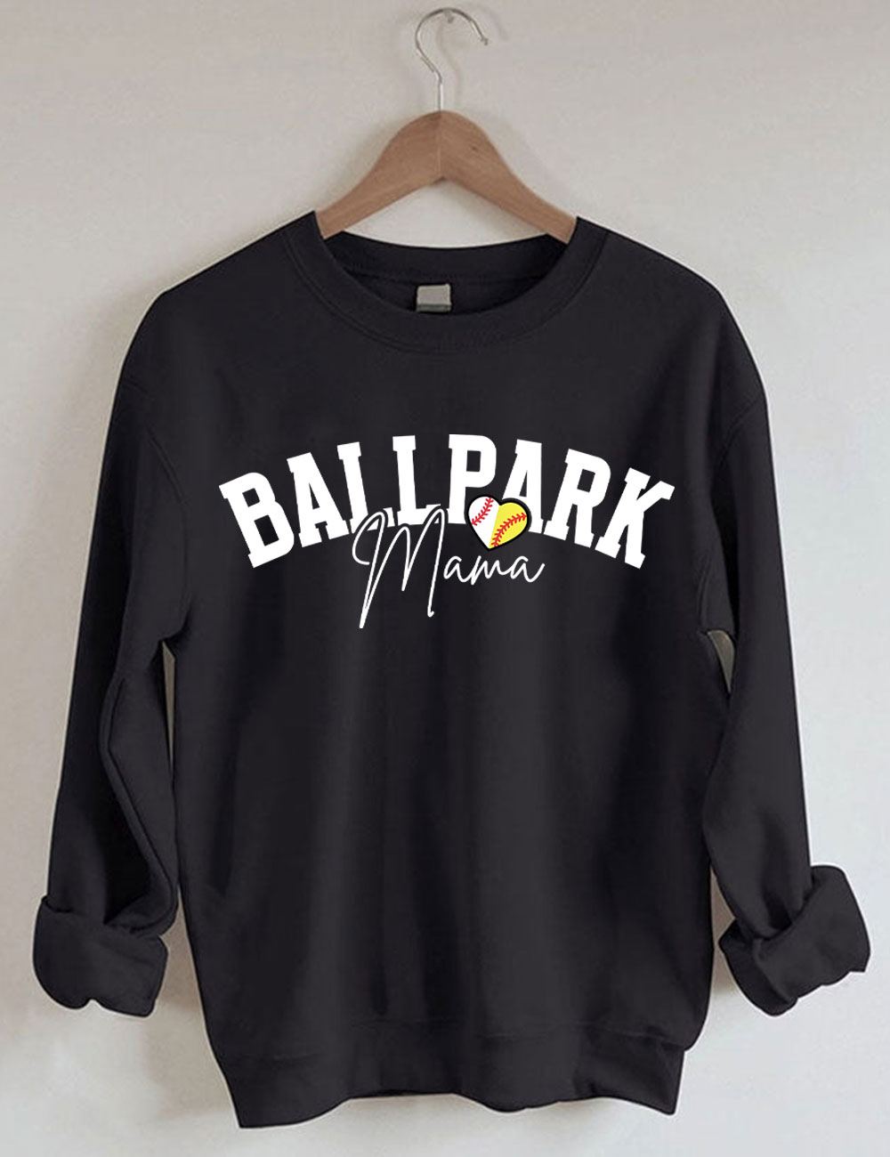 Custom Ballpark Mom Sweatshirt
