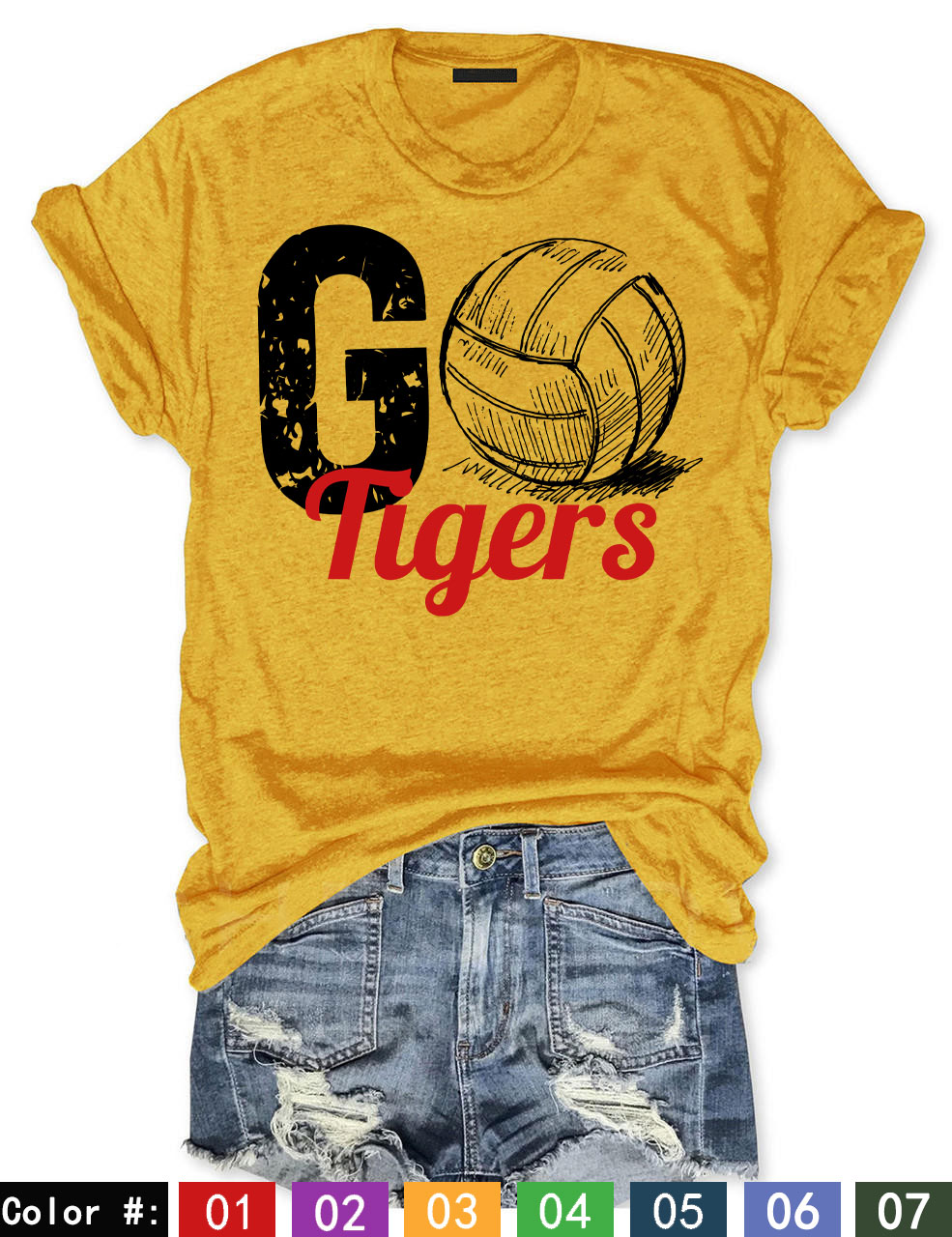GO Volleyball Custom T-shirt