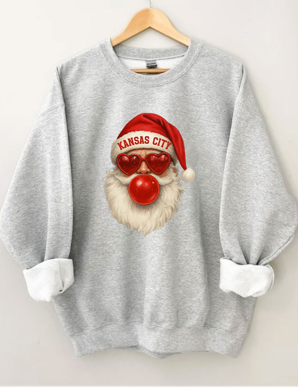 Kansas City Football Christmas Sweatshirt