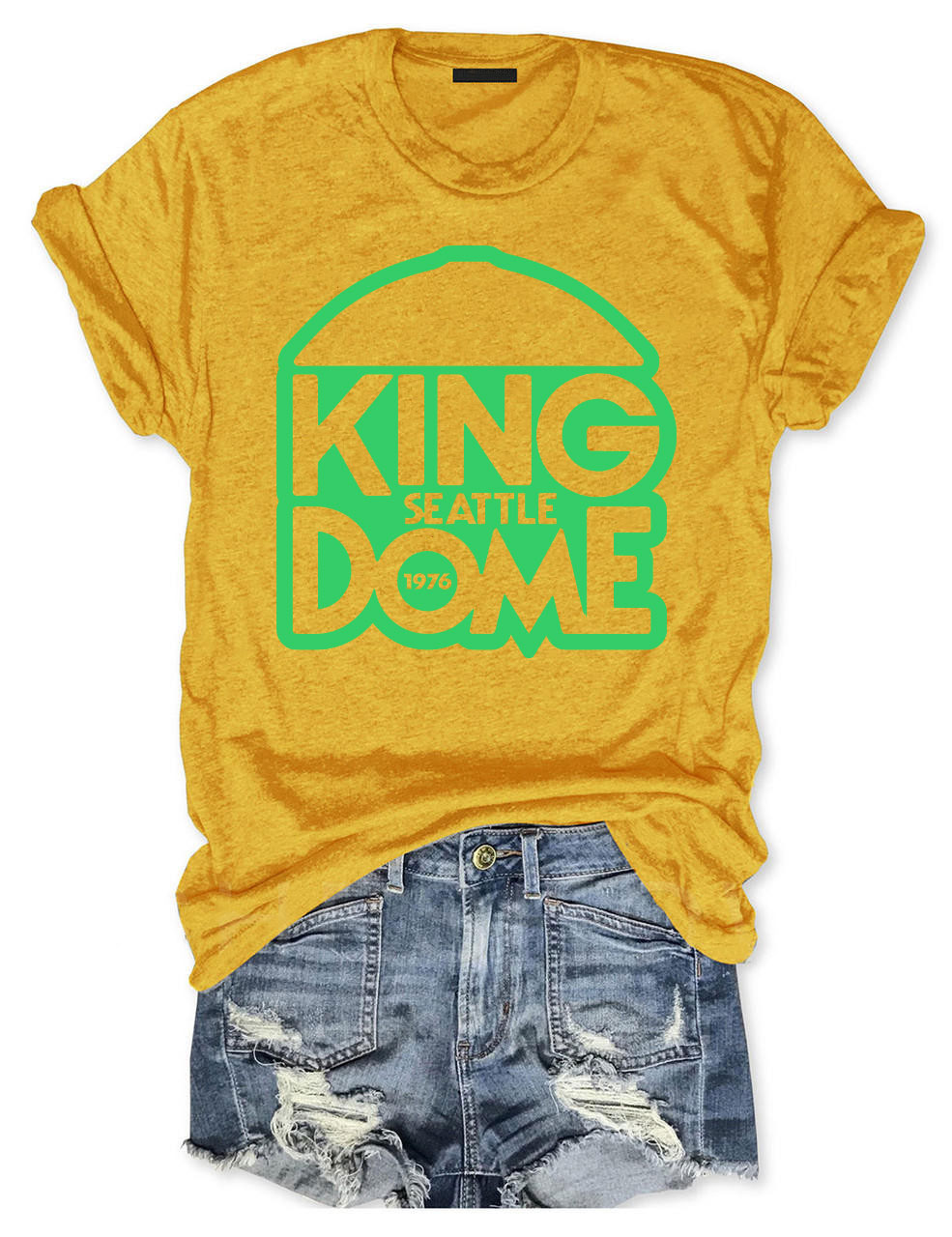The Kingdome 1976 Baseball T-shirt