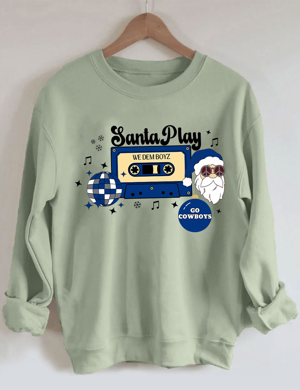 Dallas Cowboys Christmas Football Sweatshirt