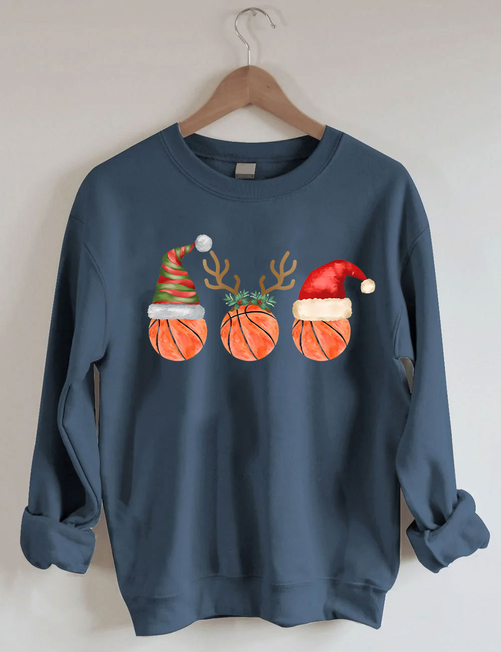 Christmas Basketball Sweatshirt