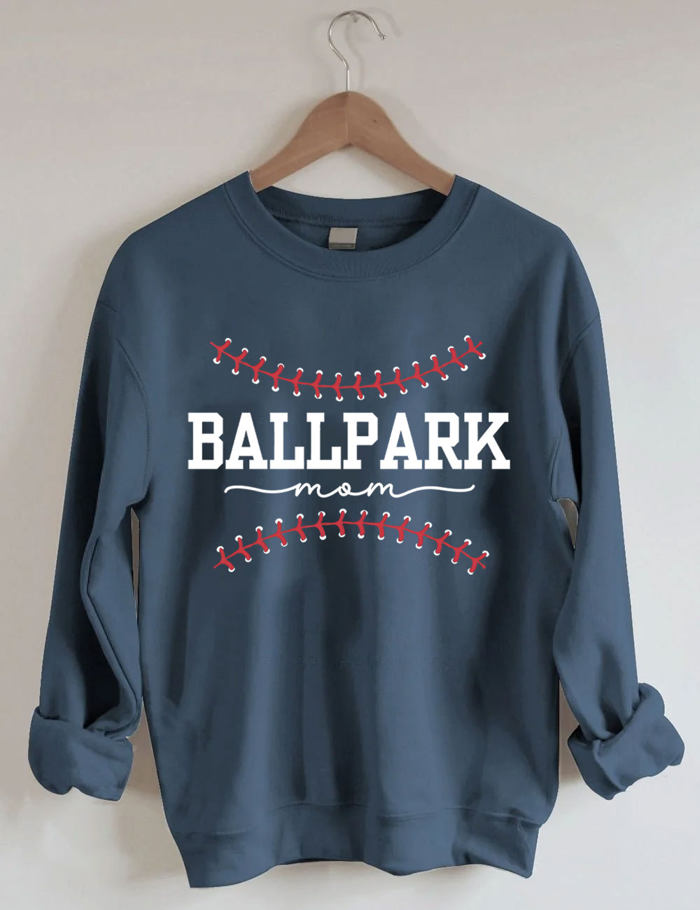 Custom Ballpark Mom Sweatshirt