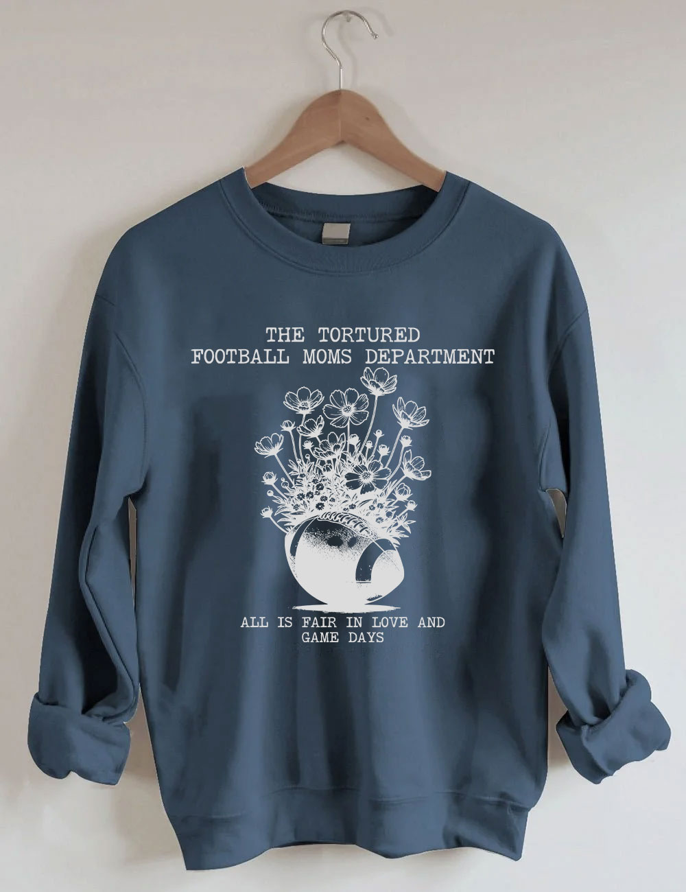 Tortured Football Moms Department Sweatshirt