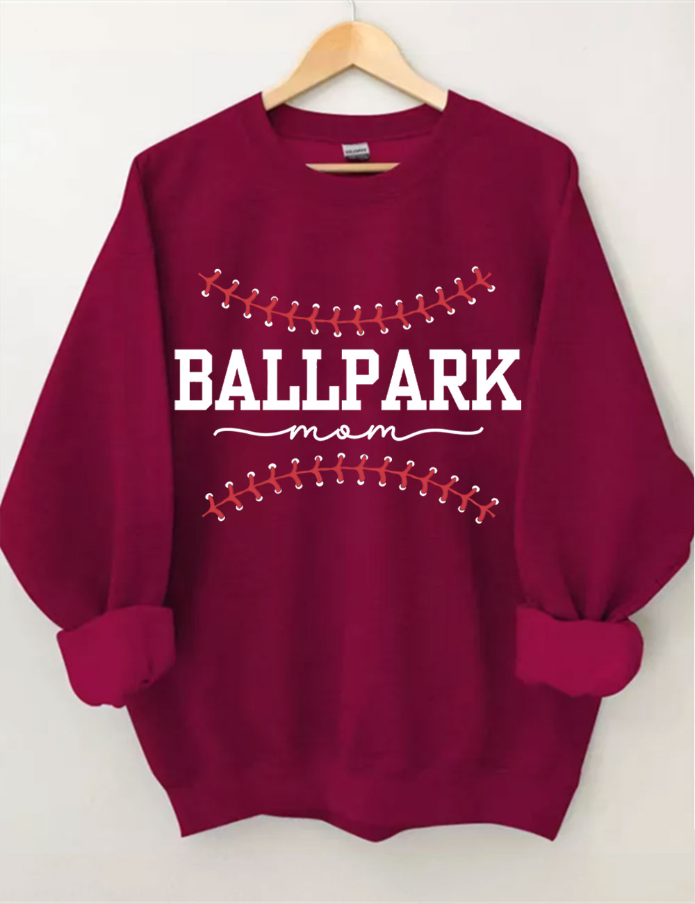 Custom Ballpark Mom Sweatshirt