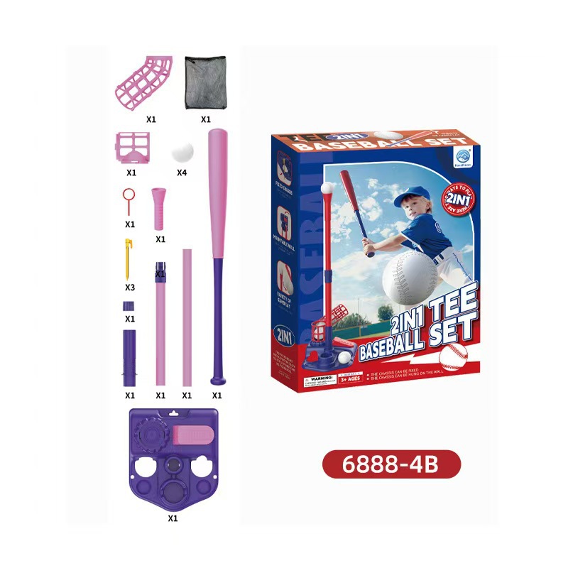 3-in-1 Tee Ball Set for Kids