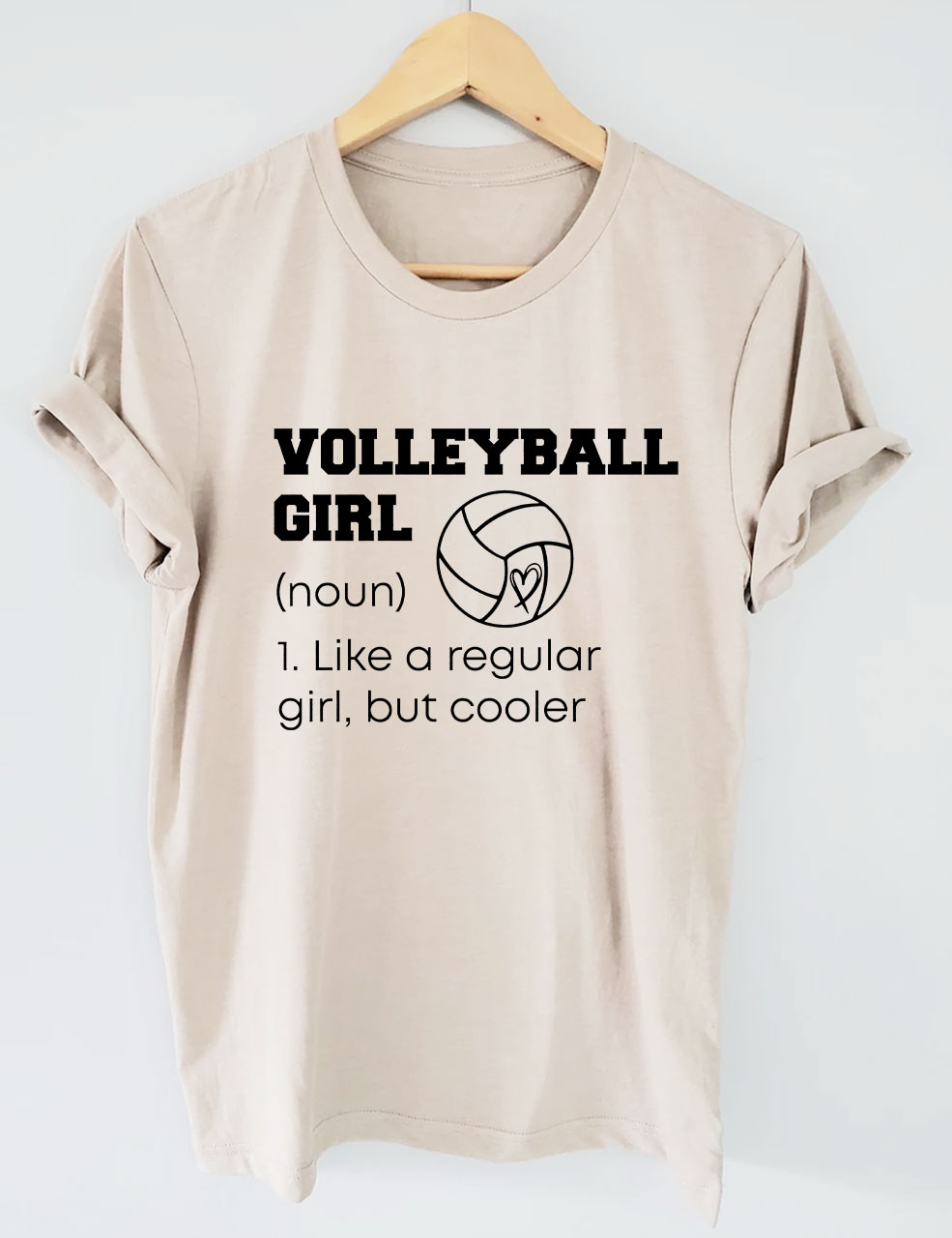 Volleyball Girl Explanation T-shirt