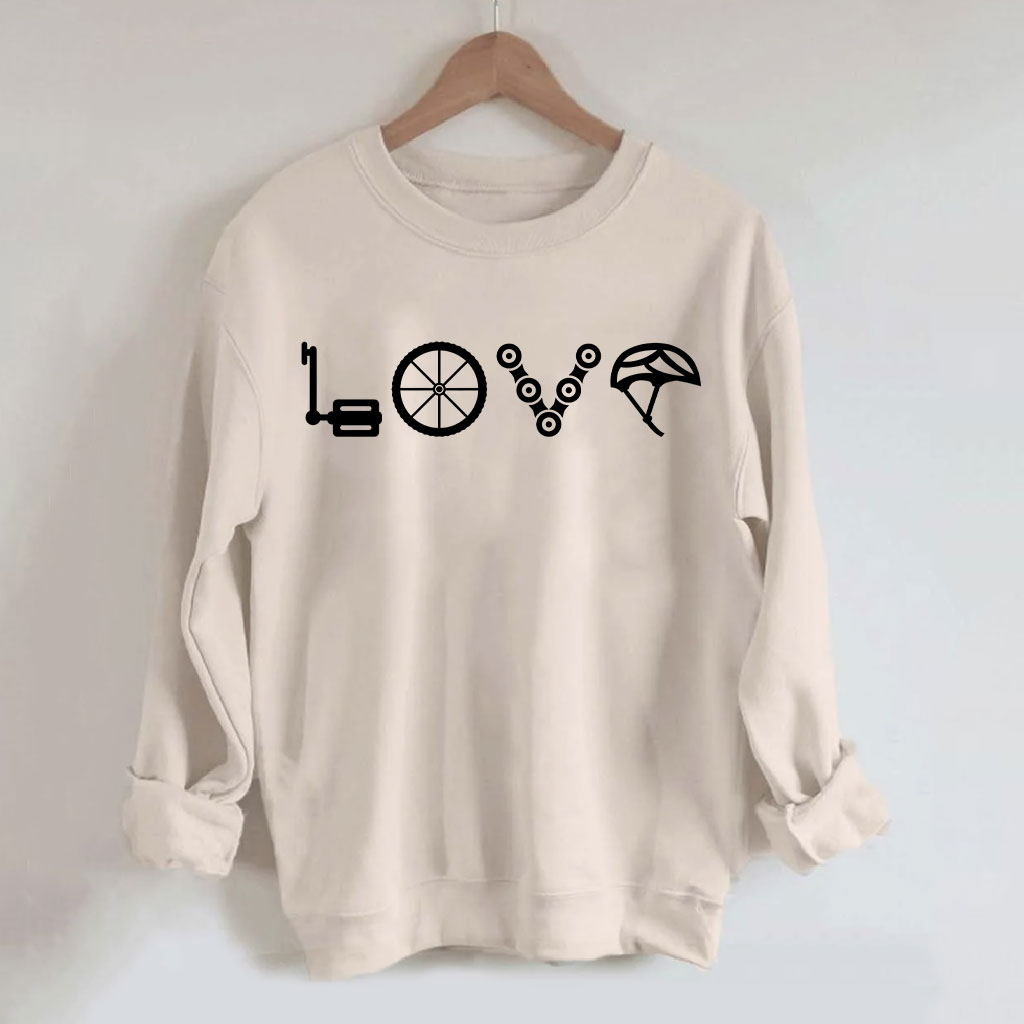 Love Bicycle Sweatshirt