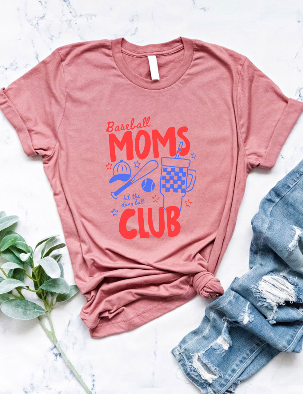 Baseball Moms Club T-Shirt