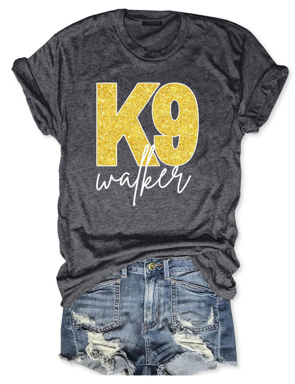 K9 Walker KC Football T-Shirt