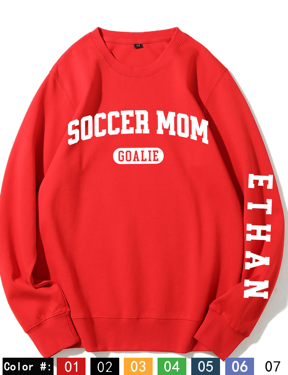 Custom  Soccer Mom Goalie Sweatshirt