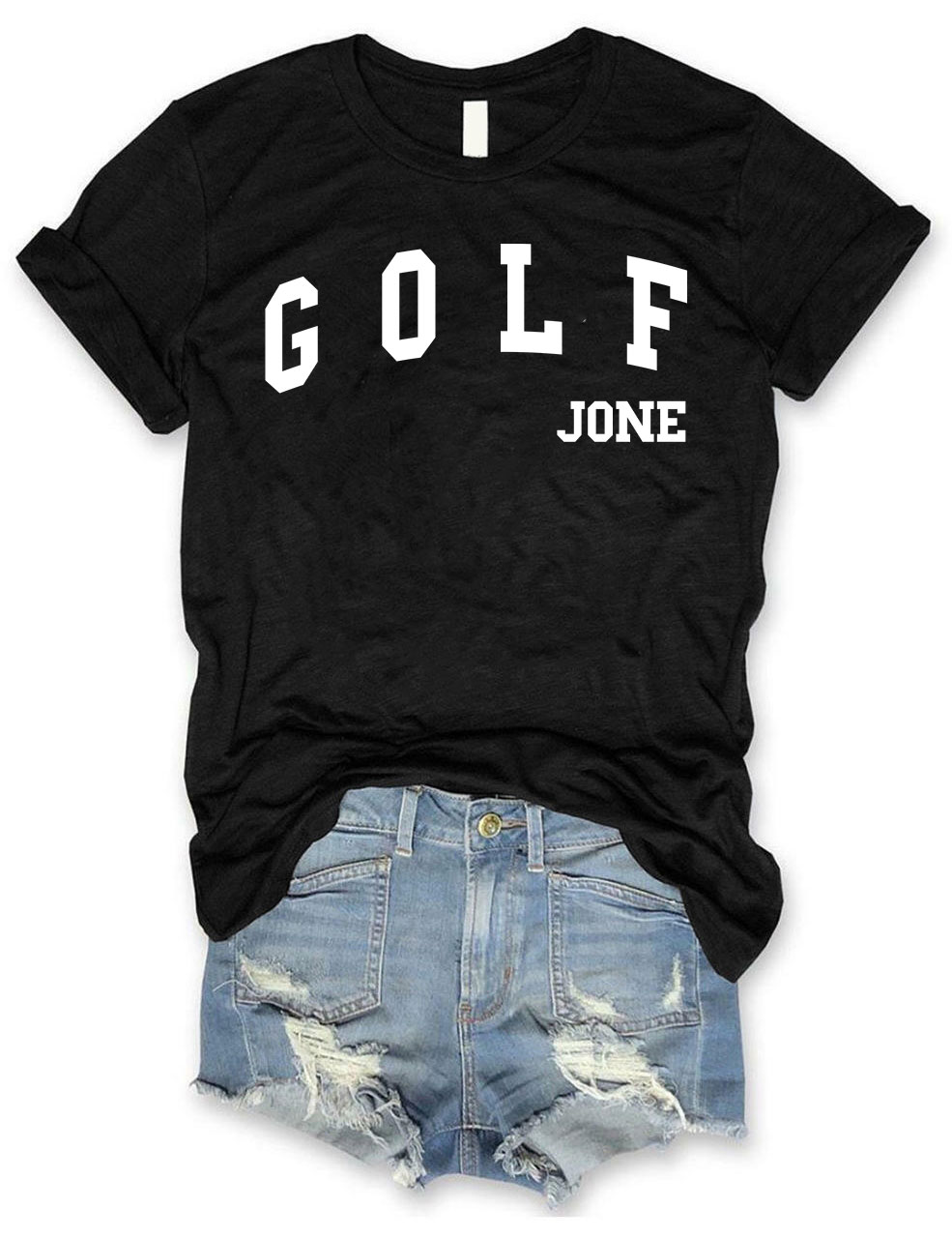 Golf Custom Name T-shirt